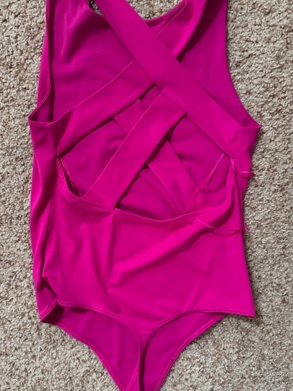 Express bodysuit with open back